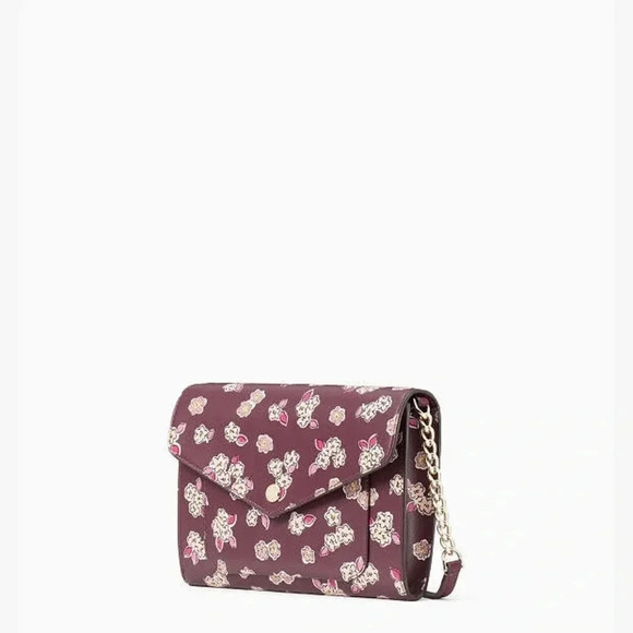 KATE SPADE NWT TINSEL FLAP CROSSBODY SAFFIANO LEATHER - Picture 2 of 10